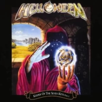 Okładka płyty zespołu Helloween to kolorowa grafika. Widnieje na niej postać maga kontrolującego świetlistą kulę z kluczami wewnątrz. Tłem jest średniowieczna kamienna izba.