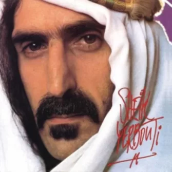 Okładka płyty Franka Zappy przedstawiająca portret artysty od brody do połowy czoła. Zappa ma poważną minę. Jego pociągła twarz przybrała surowy wyraz. Ciemnymi oczami wpatruje się w obiektyw. Ma ciemne wąsy układające się w odwróconą podkówkę i sięgające poniżej kącików ust.